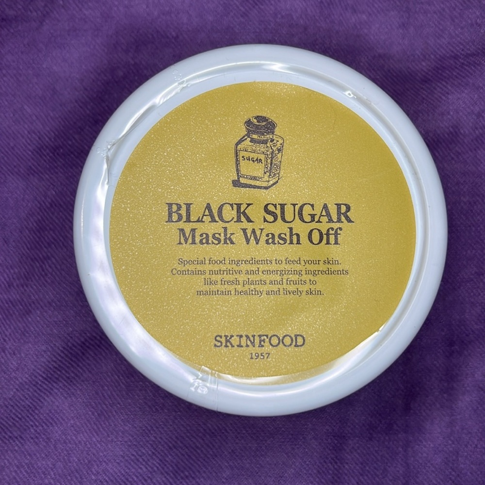 Skinfood Black Sugar Mask Wash Off NWT
